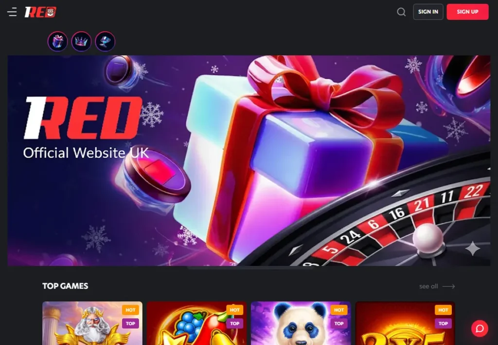 Play at 1Red Casino UK Official Site