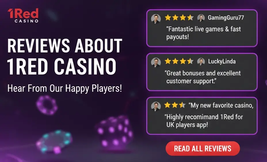 Reviews about Gambling at 1Red