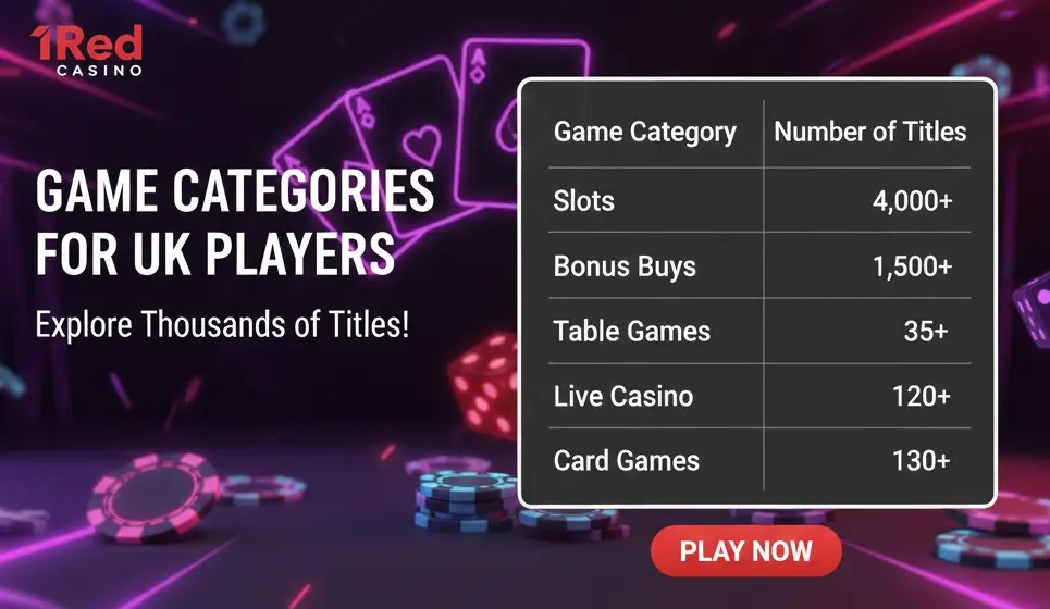 Play 1Red Casino Slots & Online Games